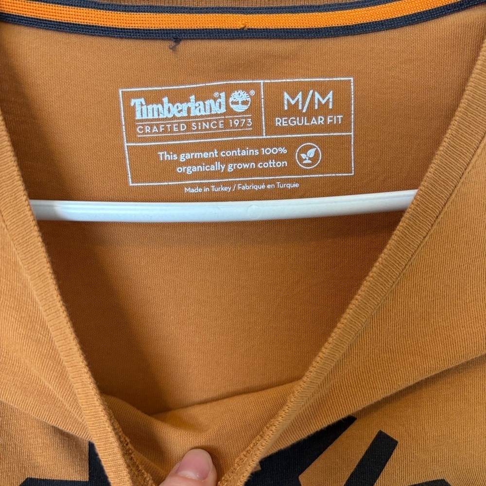 Timberland Men's Tan Graphic Tee - Picture 3 of 5